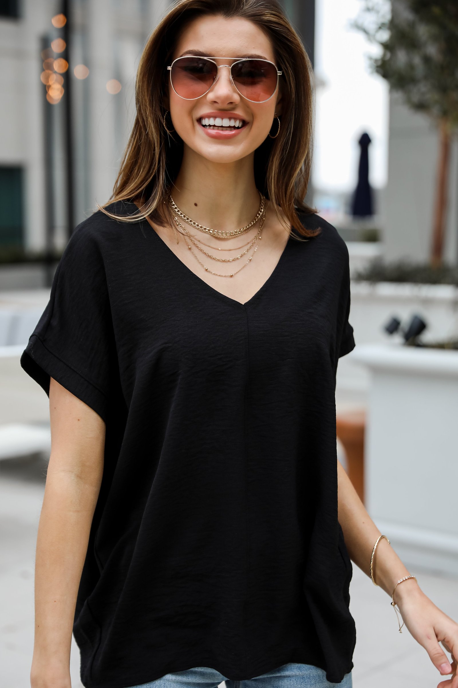 Appealing Passion Oversized Blouse CH19
