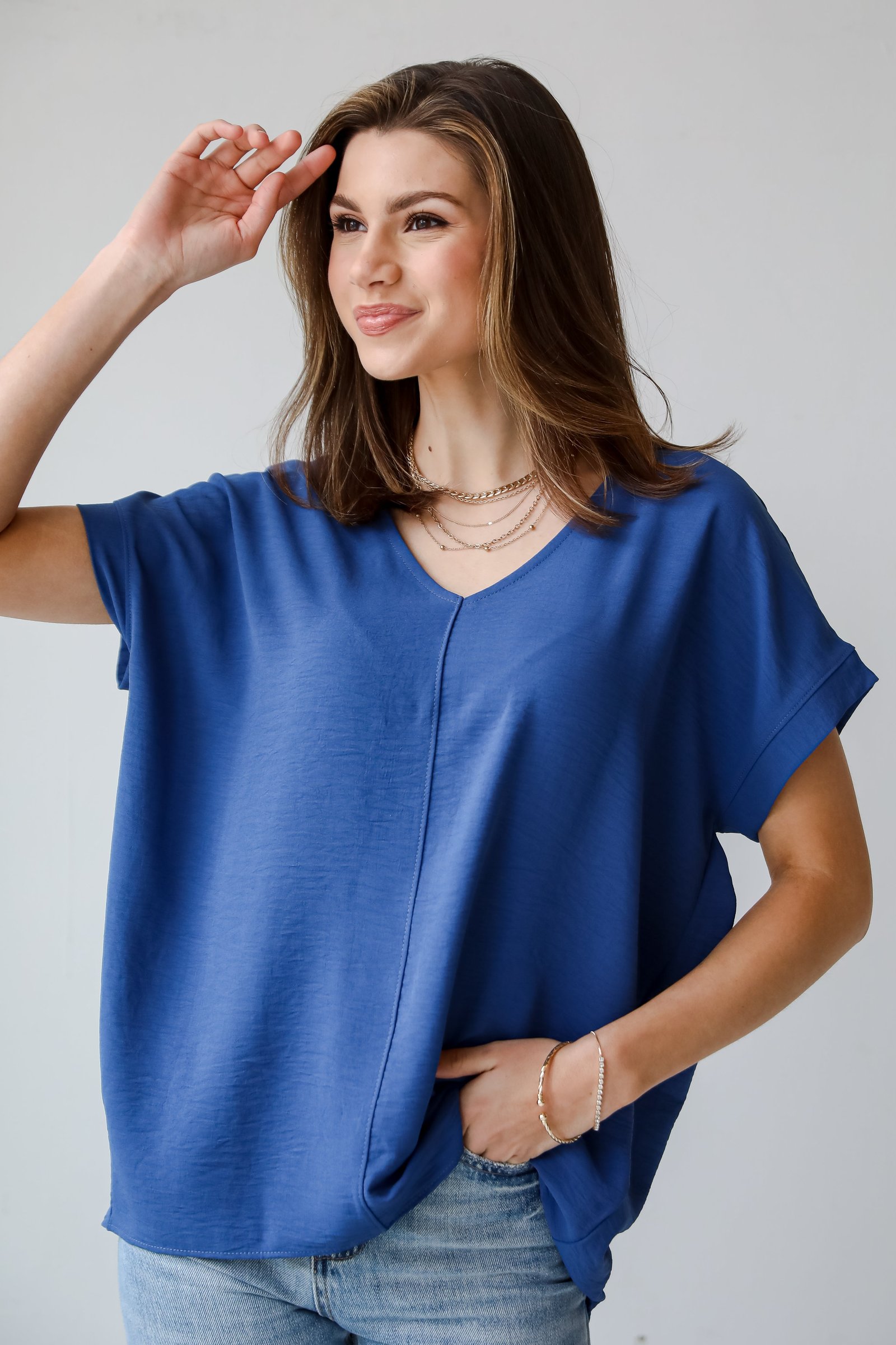 Appealing Passion Oversized Blouse CH19